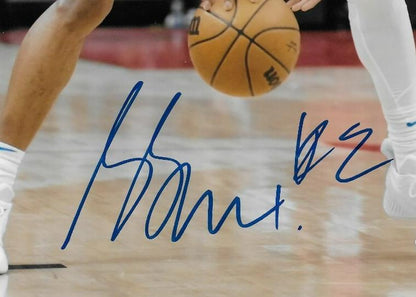 Signed Shai Gilgeous Alexander Oklahoma Thunder 8x10 Photo #1 JSA Authentication