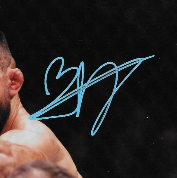 Signed Benoit St Denis  UFC MMA Autographed 8x10 Photo #3 Original