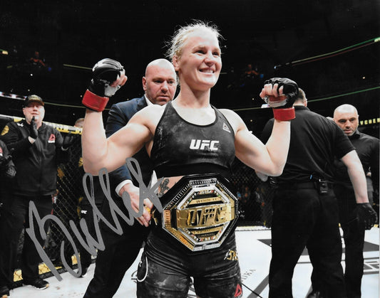 Signed Valentina Shevchenko UFC MMA Autographed 8x10 Photo #1 Original
