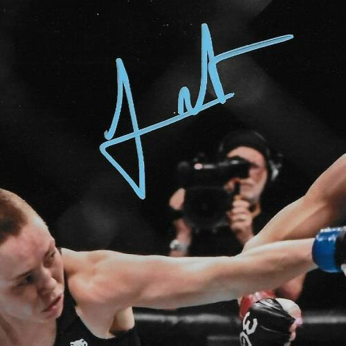 Signed Manon Fiorot UFC MMA Autographed 8x10 Photo #1 Original