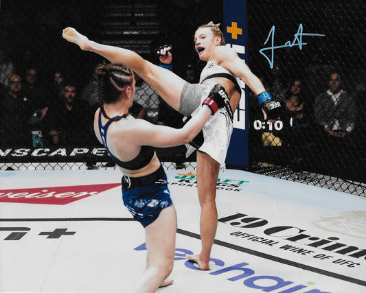 Signed Manon Fiorot UFC MMA Autographed 8x10 Photo #2 Original