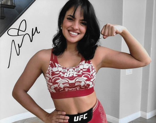 Signed Nina Drama UFC MMA Autographed 8x10 Photo #1 Original