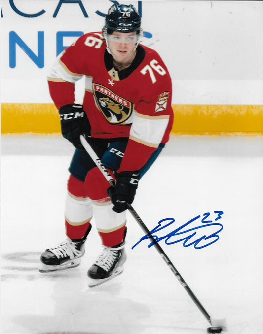 Signed Ryan McAllister Florida Panthers Autographed 8x10 Photo #1 Original