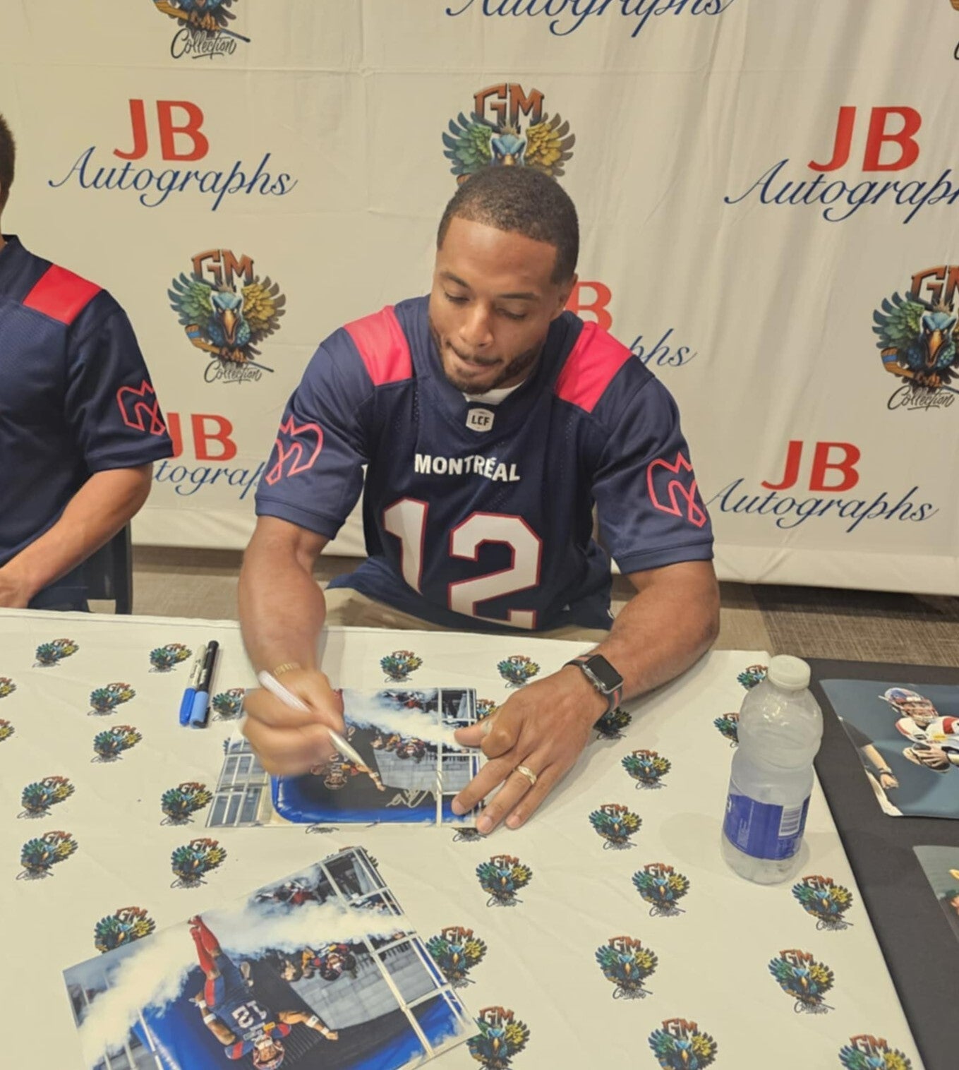 Signed Davis Alexander Montreal Alouettes 8x10 Photo #1 From Private Signing