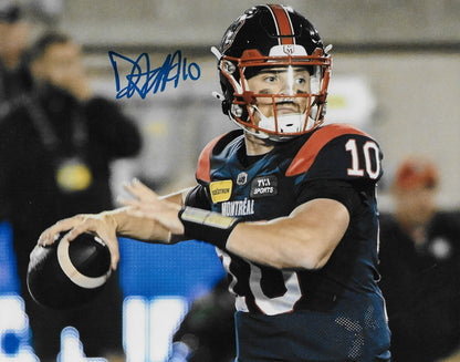 Signed Davis Alexander Montreal Alouettes 8x10 Photo #5 From Private Signing
