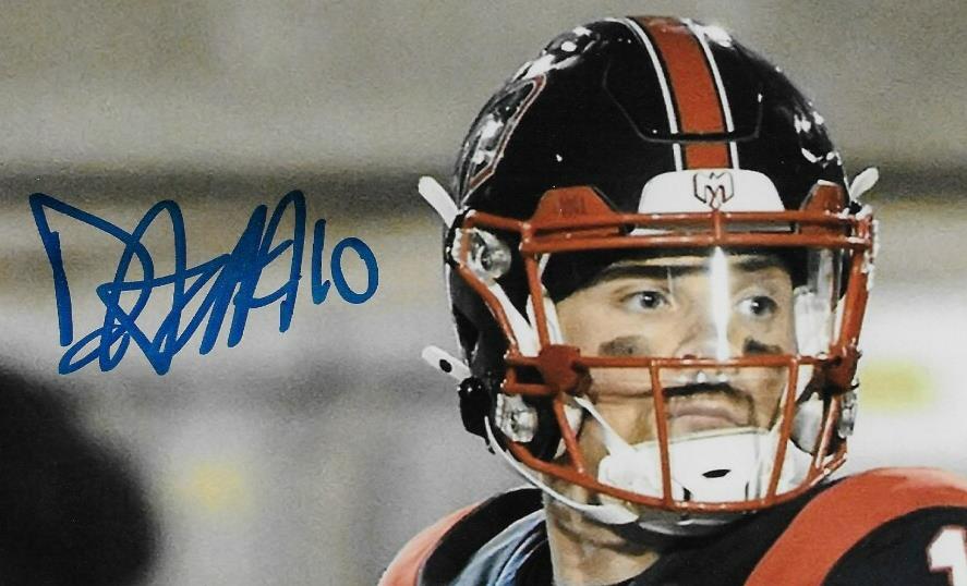 Signed Davis Alexander Montreal Alouettes 8x10 Photo #5 From Private Signing