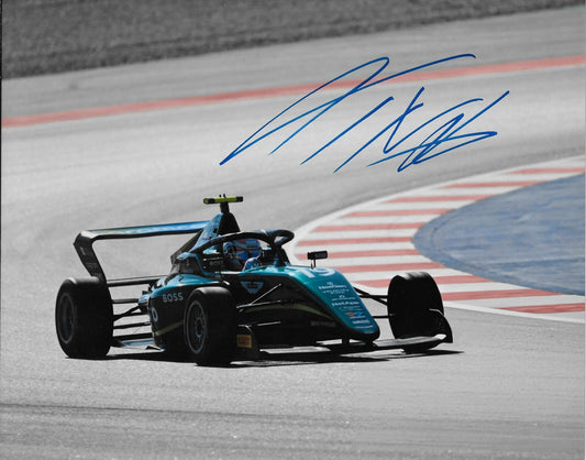 Signed Tina Hausmann Formula 1 Academy Aston Martin Racing 8x10 Photo 1 Original