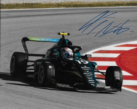 Signed Tina Hausmann Formula 1 Academy Aston Martin Racing 8x10 Photo 2 Original