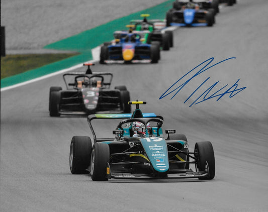 Signed Tina Hausmann Formula 1 Academy Aston Martin Racing 8x10 Photo 4 Original