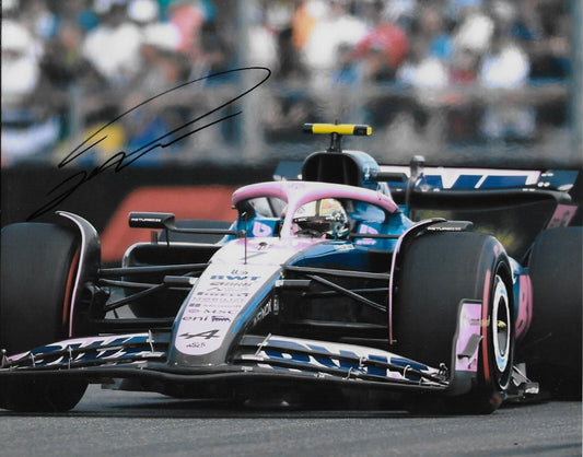 Signed Jack Doohan Formula 1 Alpine Racing Autographed 8x10 Photo #7 Original
