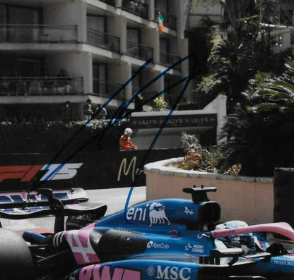 Signed Pierre Gasly Formula 1 Alpine Racing Autograped 8x10 Photo # 8 Original