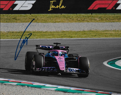 Signed Pierre Gasly Formula 1 Alpine Racing Autograped 8x10 Photo # 11 Original