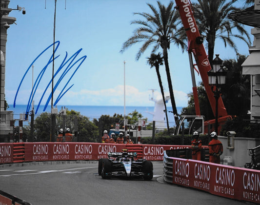 Signed Kimi Antonelli Formula 1 Mercedes Racing 8x10 Photo #1 Original