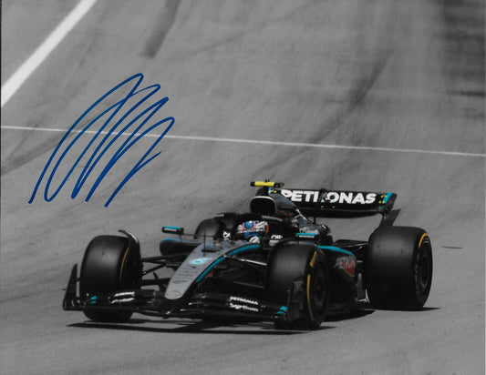 Signed Kimi Antonelli Formula 1 Mercedes Racing 8x10 Photo #2 Original