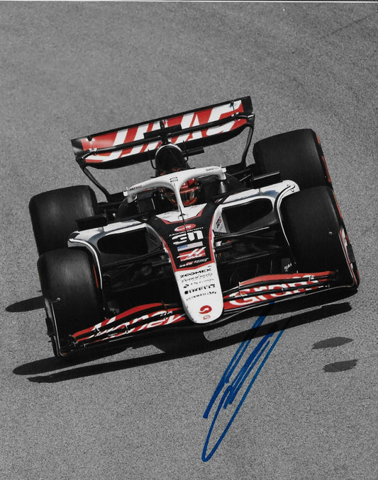 Signed Esteban Ocon Formula 1 Haas Racing Autographed 8x10 Photo #27 Original