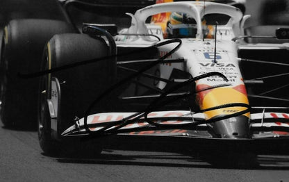 Signed Isack Hadjar Formula 1 Bulls Racing Autographed 8x10 Photo #3 Original