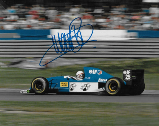 Signed Martin Brundle Formula 1 Racing Autographed 8x10 Photo #3 Original
