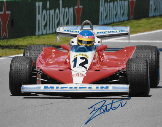 Signed Jacques Villeneuve Formula 1 Racing Autographed 8x10 Photo #3 Original