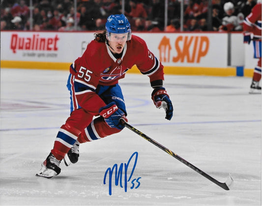 Signed Michael Pezzetta Montreal Canadiens Autographed 8x10 Photo #6 Original