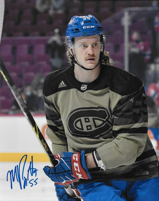 Signed Michael Pezzetta Montreal Canadiens Autographed 8x10 Photo #8 Original