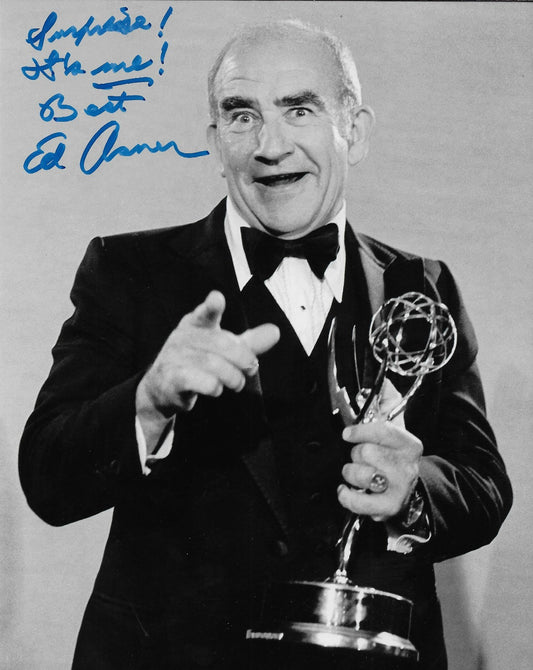 Signed Ed Asner Emmy Award Winner Autographed 8x10 Photo #7 Original