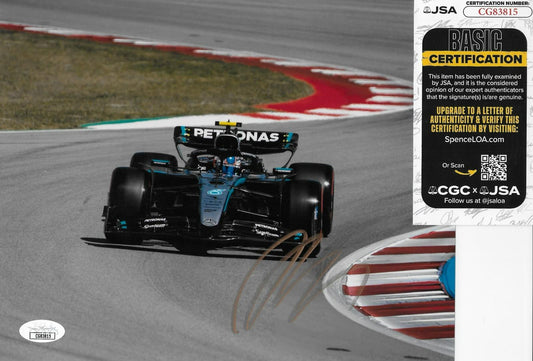 Signed Kimi Antonelli Formula 1 Mercedes Racing 8x10 Photo #3 JSA Authentication