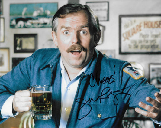 Signed John Ratzenberger TV Series Cheers Autographed 8x10 Photo #1 Original