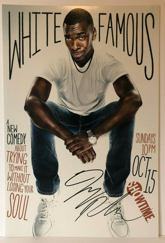 Signed Jay Pharoah Autographed 12x18 Photo White Famous Poster Original