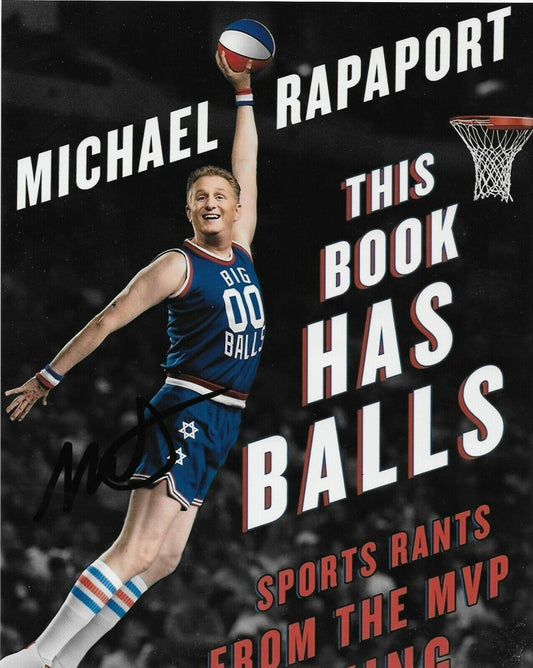 Signed Michael Rapaport This Book Has Balls Autographed 8x10 Photo #1 Original