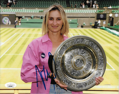Signed Marketa Vondrousova Wimbledon 2023 Tennis 8x10 Photo 3 JSA Authentication