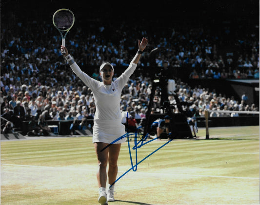 Signed Barbora Krejcikova Wimbledon Autographed 8x10 Photo #5 Original