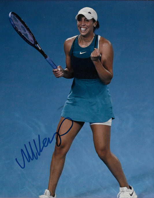 Signed Madison Keys Womens Tennis Autographed 8x10 Photo #3 Original
