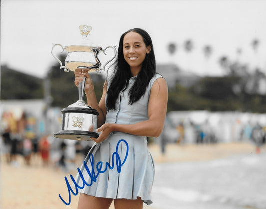 Signed Madison Keys Womens Tennis Autographed 8x10 Photo #7 Original