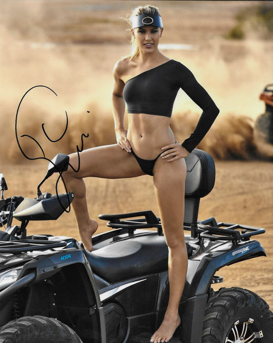 Signed Eugenie Bouchard Womens Tennis Autographed 8x10 Photo #5 Original