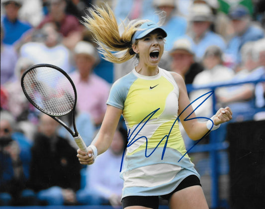 Signed Katie Boulter Womens Tennis Autographed 8x10 Photo #1 Original