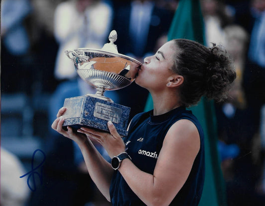 Signed Jasmine Paolini Womens Tennis Autographed 8x10 Photo #2 Original