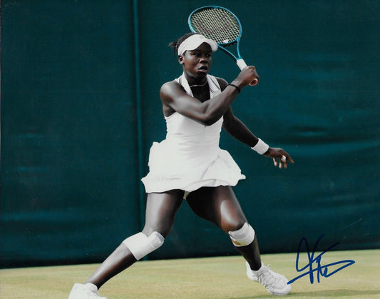 Signed Victoria Mboko Womens Tennis Autographed 8x10 Photo #2 Original