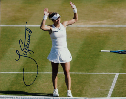 Signed Laura Siegemund Womens Tennis Autographed 8x10 Photo #2 Original