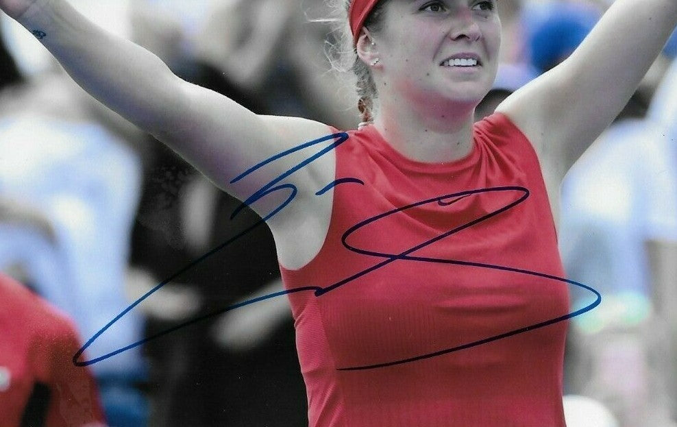 Signed Elina Svitolina Womens Tennis Autographed 8x10 Photo #1 Original