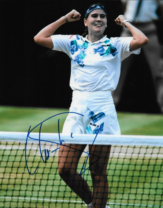Signed Conchita Martinez Tennis Hall of Famer Autographed 8x10 Photo #1 Original