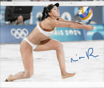 Signed  Melissa Humana-Paredes Volleyball Autographed 8x10 Photo #2 Original