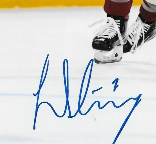 Signed Laura Stacey Montreal Victoire  PWHL Hockey 8x10 Photo #1 Original