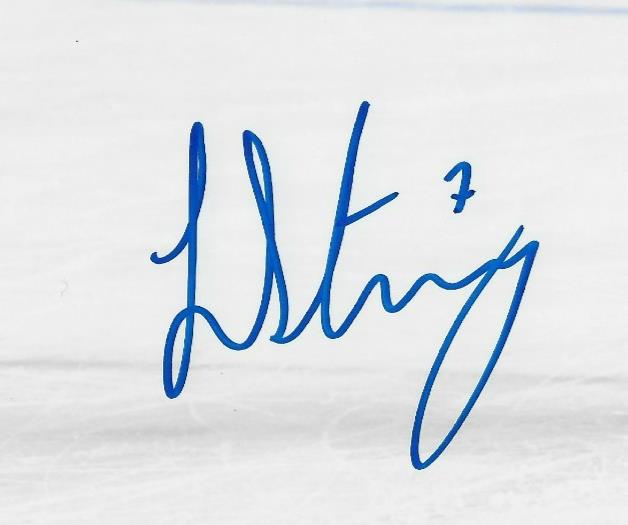Signed Laura Stacey Montreal Victoire  PWHL Hockey 8x10 Photo #2 Original