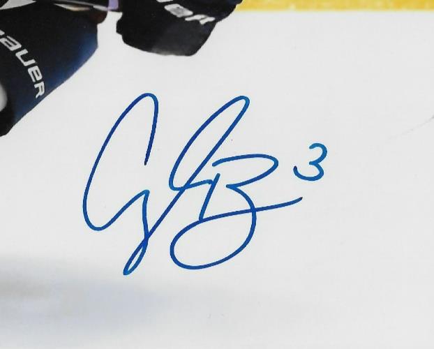 Signed Cayla Barnes Montreal Victoire  PWHL Hockey 8x10 Photo #1 Original
