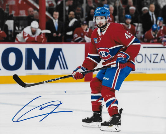 Signed Alexandre Carrier Montreal Canadiens Autographed 8x10 Photo #4 Original