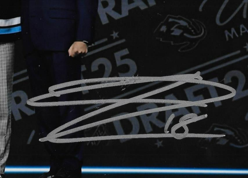 Signed Caleb Desnoyers Utah Mammoth Autographed 8x10 Photo #1 Original