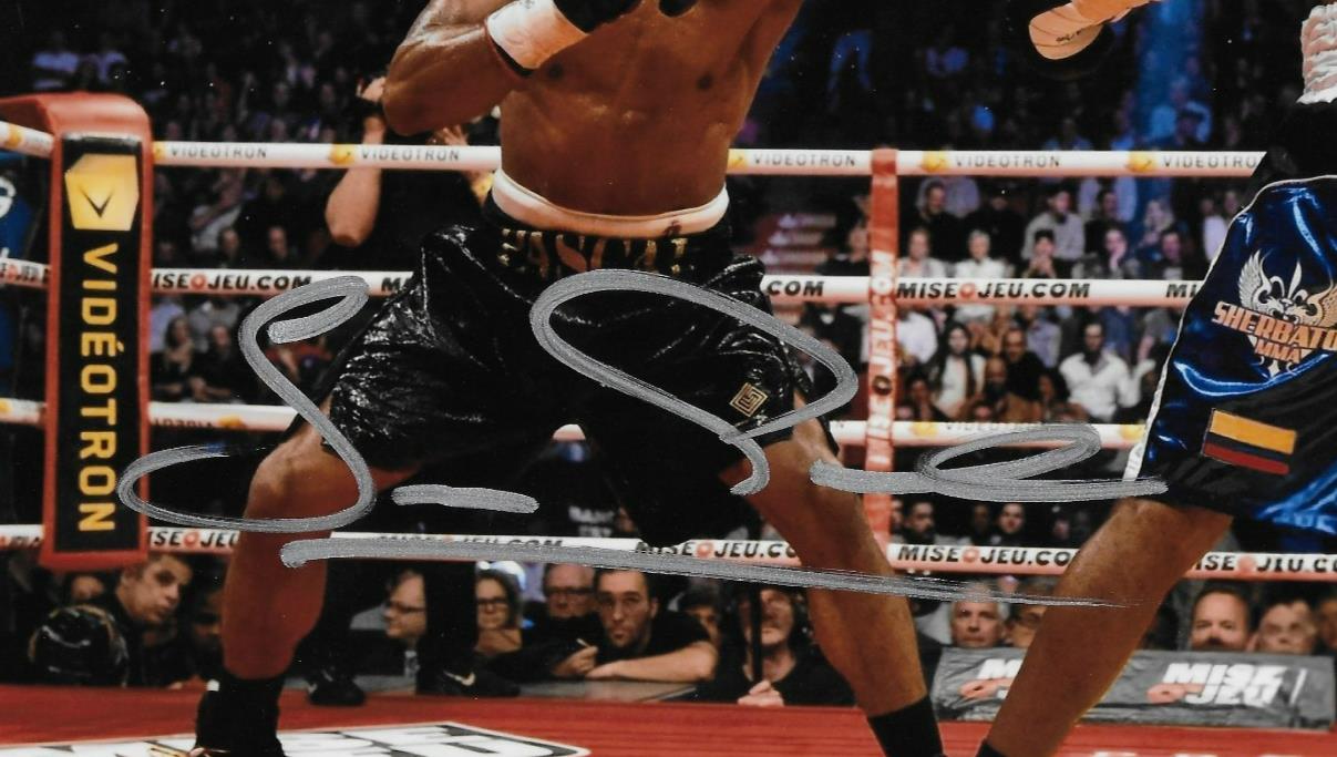 Signed Jean Pascal 5 Time Boxing World Champion 8x10 Photo #3 Original