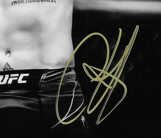 Signed Charles Jourdain UFC  8x10 Photo #1 Original w JSA Authentication
