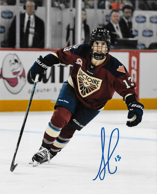 Signed Alexandra Labelle PWHL Montreal Victoire 8x10 Photo #2 Original