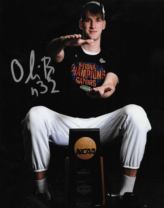 Signed Olivier Rioux Florida Gators Signed 8x10 Photo #1 Original